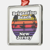 Brigantine Beach, New Jersey Metalen Ornament (Links)