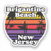 Brigantine Beach, New Jersey Sticker (Voorkant)