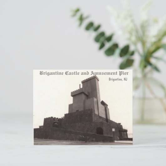 Brigantine Castle Briefkaart #3 (Staand voorkant)