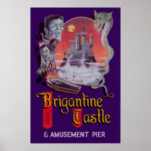 Brigantine Castle Poster (Voorkant)