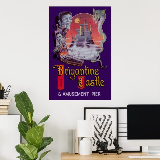 Brigantine Castle Poster (Thuiskantoor)