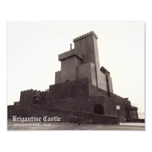 Brigantine Castle Reproduction Foto Afdruk (Voorkant)