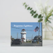 Brigantine Lighthouse Foto Briefkaart (Staand voorkant)
