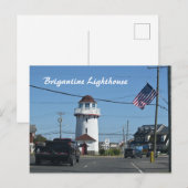 Brigantine Lighthouse Foto Briefkaart (Voorkant / Achterkant)
