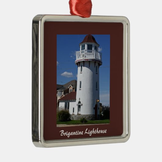 Brigantine Lighthouse Foto Ornament (Rechts)