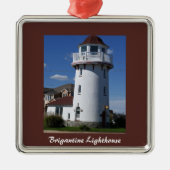 Brigantine Lighthouse Foto Ornament (Voorkant)