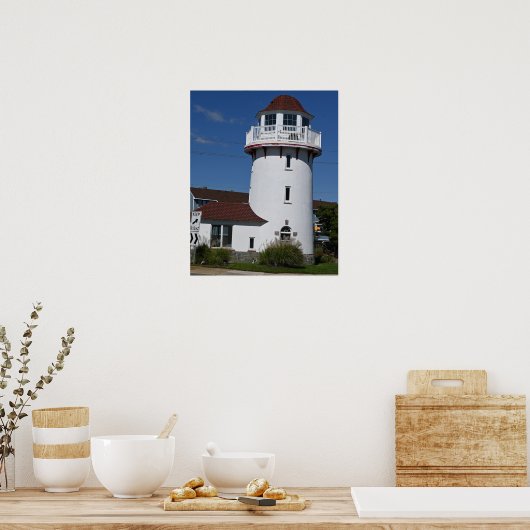 Brigantine Lighthouse Foto Poster (Keuken)