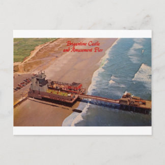 Brigantine Retro Briefkaart van het Kasteel #4