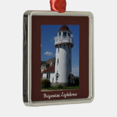 Brigantine Vuurtoren Foto Ornament (Rechts)