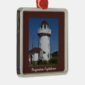 Brigantine Vuurtoren Foto Ornament  (Rechts)