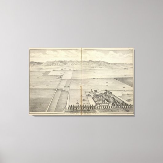 Briggs boerderij canvas afdruk (Voorkant)