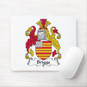 Briggs Family Crest Muismat (Met muis)