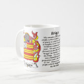 Briggs - Gezinsbekleding van de Mok van wapens (Voorkant links)