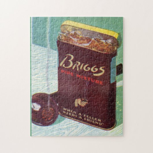 Briggs pijpmengsel pijptabak legpuzzel (Verticaal)