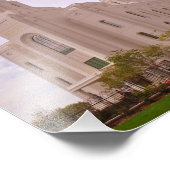 Brigham City LDS Temple Foto Afdruk (Hoek)