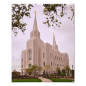 Brigham City LDS Temple Foto Afdruk (Voorkant)