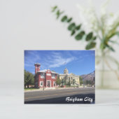 Brigham City - Main Street Briefkaart (Staand voorkant)