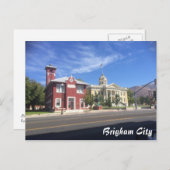 Brigham City - Main Street Briefkaart (Voorkant / Achterkant)