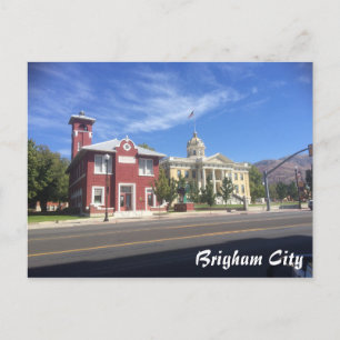 Brigham City - Main Street Briefkaart