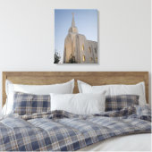 Brigham City Utah Tempel #2 LDS Muurkunst Canvas (Insitu (Slaapkamer))