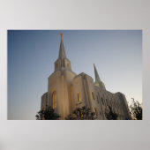 Brigham City Utah Temple #1 LDS Wall Art Poster (Voorkant)