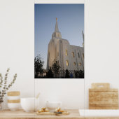 Brigham City Utah Temple #2 LDS Wall Art Poster (Keuken)