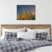 Brigham City Utah Temple Painting™ LDS Art Canvas (Insitu (Slaapkamer))