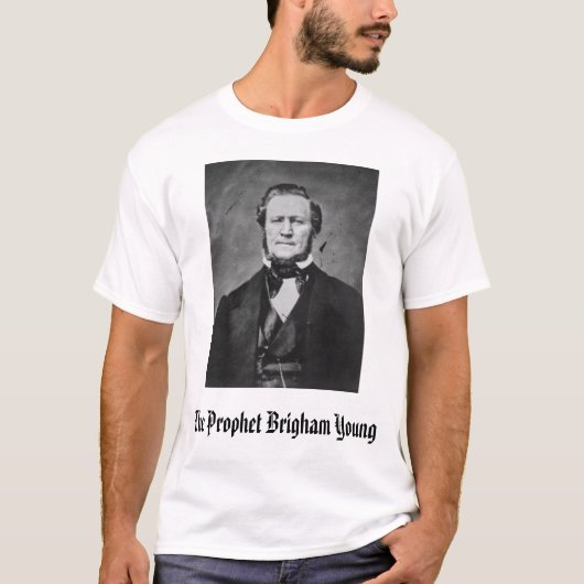 Brigham Young, The Prophet Brigham Young T-shirt (Voorkant)