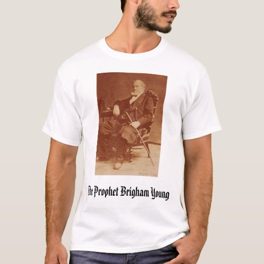 Brigham Young, The Prophet Brigham Young T-shirt (Voorkant)