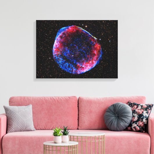 Brighest Supernova Ever space afbeelding Canvas Afdruk (Insitu (Woonkamer))
