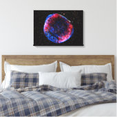 Brighest Supernova Ever space afbeelding Canvas Afdruk (Insitu (Slaapkamer))