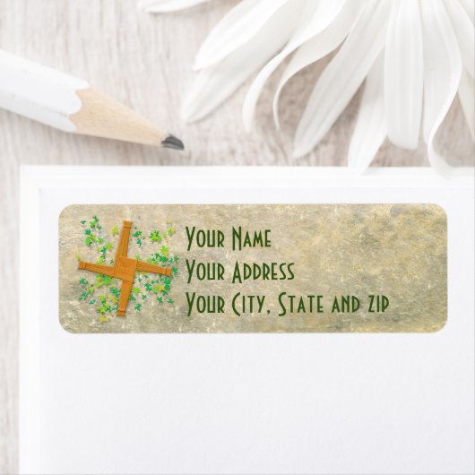 Brighid Cross Etiket (Insitu)