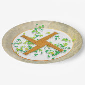 Brighid Cross Papieren Bordje (Gekanteld)
