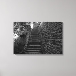 Brighouse Steps - West Yorkshire Canvas Afdruk