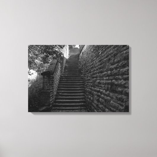 Brighouse Steps - West Yorkshire Canvas Afdruk (Voorkant)