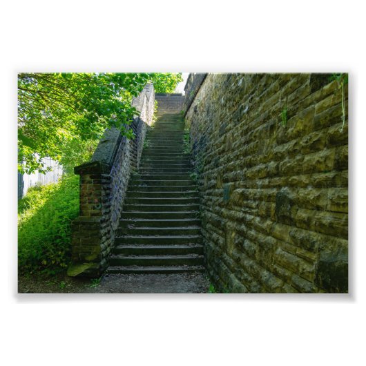 Brighouse Steps - West Yorkshire Foto Afdruk (Voorkant)