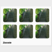 Brighouse Steps - West Yorkshire Vierkante Sticker (Vel)