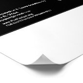 Brighste sterren in het universum 1 poster (Hoek)