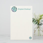Brighste verzegelingen Pentacle Briefpapier papier (Staand voorkant)