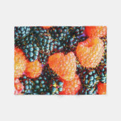 "Bright aardbei" Cute Foto. Bestel nu Fleece Deken (Voorkant (Horizontaal))