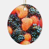 "Bright aardbei" Cute Foto. Bestel nu Keramisch Ornament (Links)