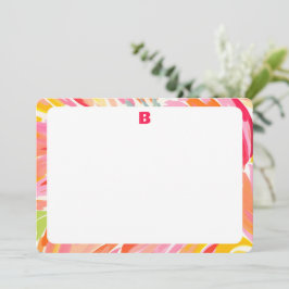 Bright Abstract Border briefkaarten