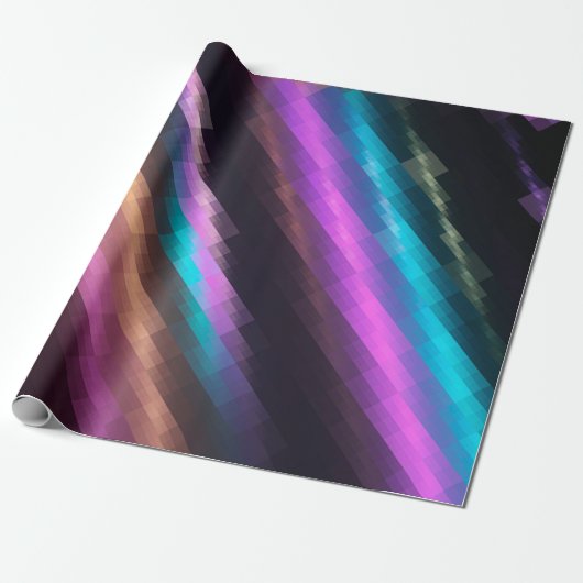 Bright abstract mosaic multicolored background wit cadeaupapier (Uitgerold)