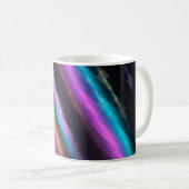 Bright abstract mosaic multicolored background wit koffiemok (Voorkant rechts)