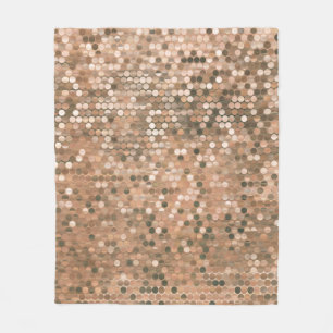 Bright abstract mosaic vintage background with glo fleece deken