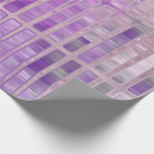 Bright abstract mosaic violet background with glos cadeaupapier (Hoek)