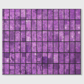 Bright abstract mosaic violet background with glos cadeaupapier (Vlak)