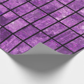 Bright abstract mosaic violet background with glos cadeaupapier (Hoek)