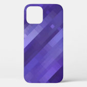 Bright abstract mosaic violet background with glos Case-Mate iPhone case (Achterkant)