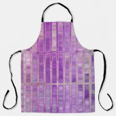 Bright abstract mosaic violet background with glos schort (Voorkant)